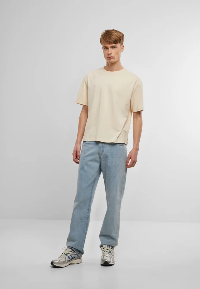 Schweres Herren T-Shirt "Cropped Oversize"