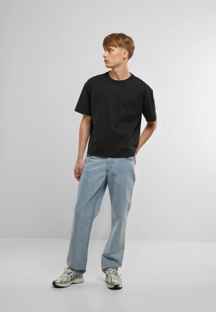 Schweres Herren T-Shirt "Cropped Oversize"