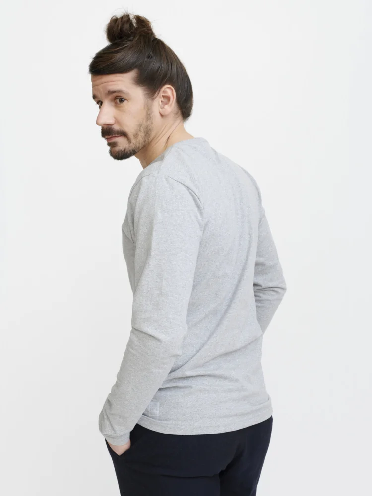 Schweres Herren T-Shirt langarm