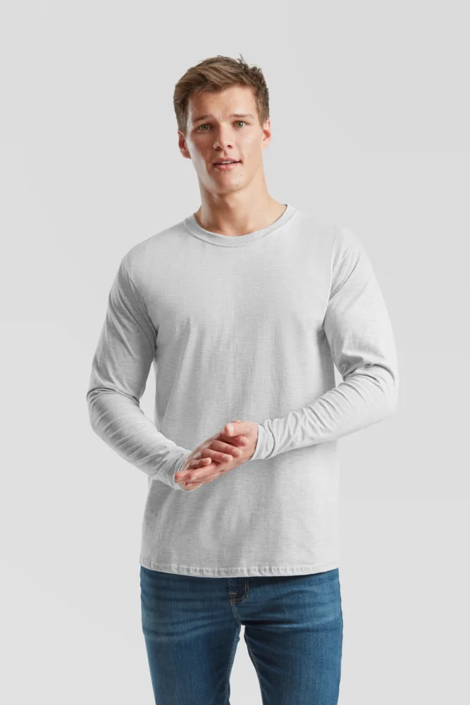 Schweres Herren T-Shirt langarm
