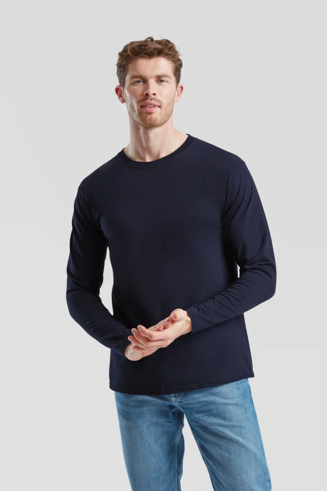 Schweres Herren T-Shirt langarm