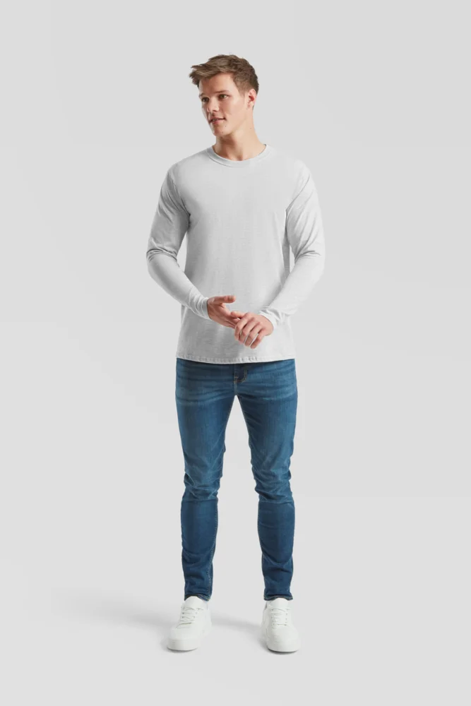 Schweres Herren T-Shirt langarm