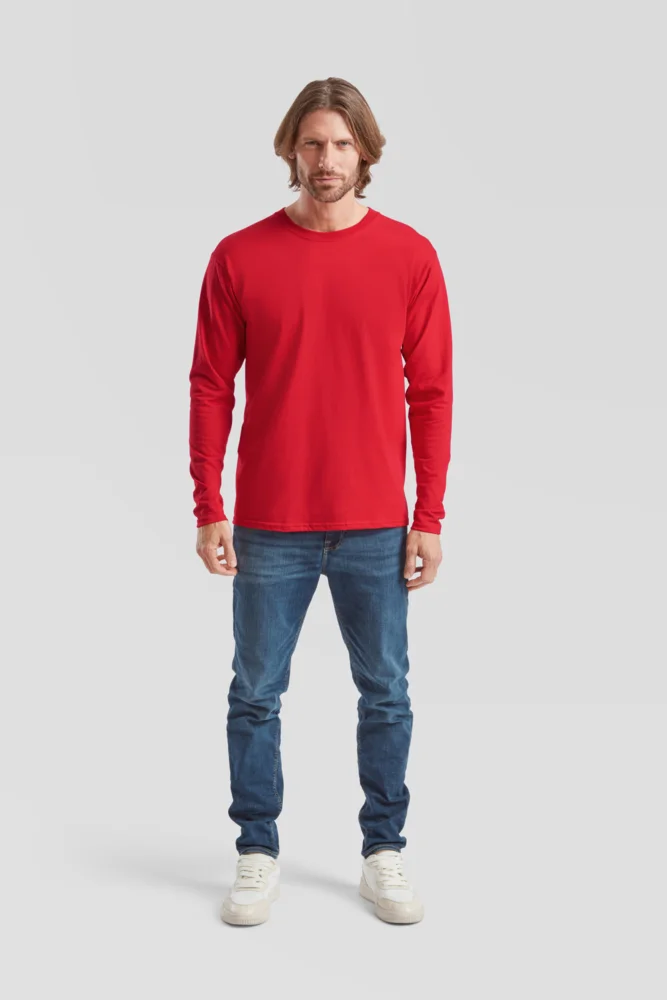 Schweres Herren T-Shirt langarm