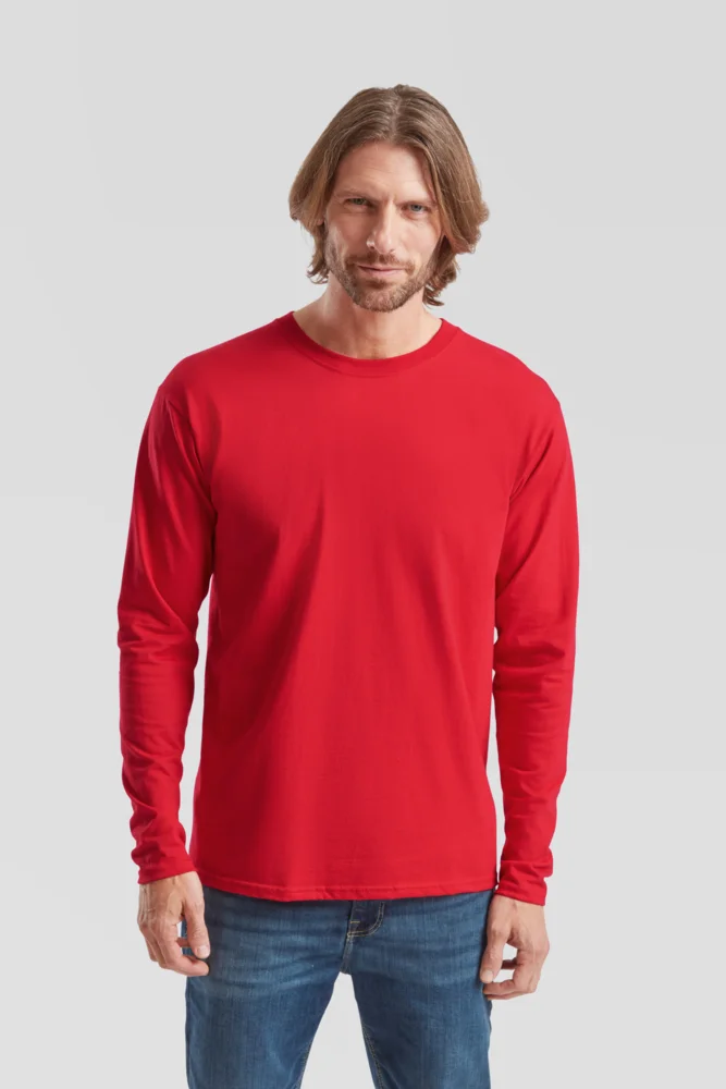 Schweres Herren T-Shirt langarm