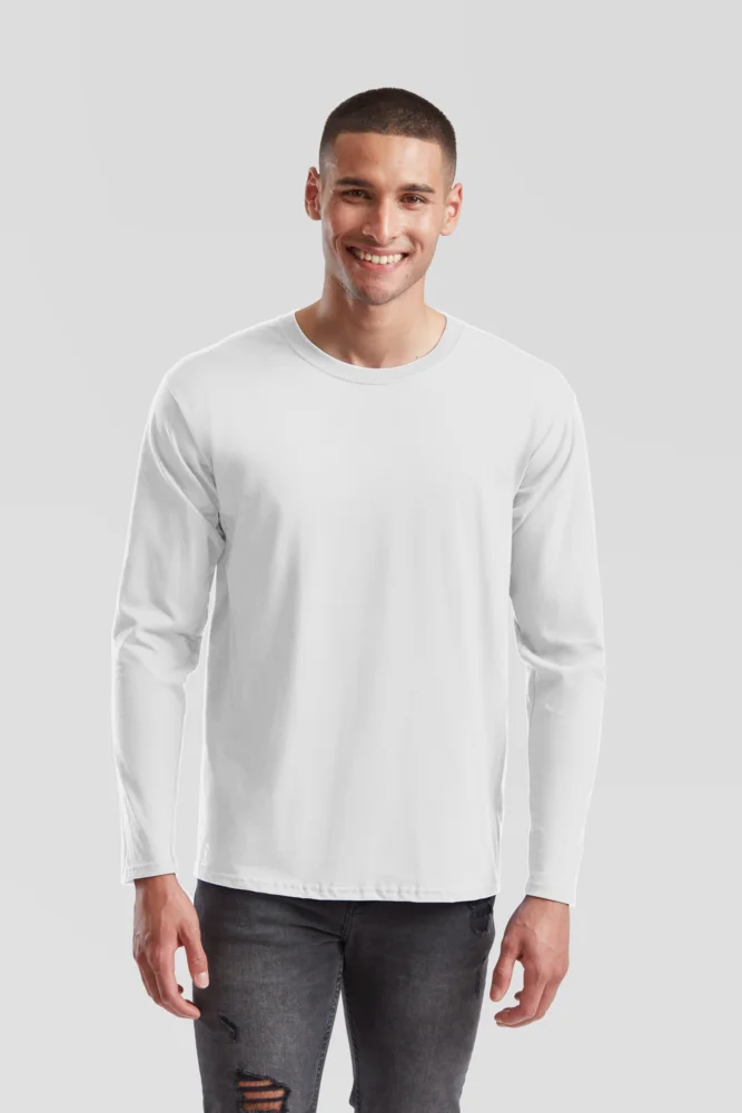 Schweres Herren T-Shirt langarm