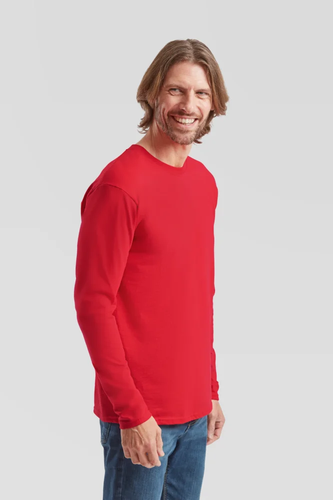 Schweres Herren T-Shirt langarm