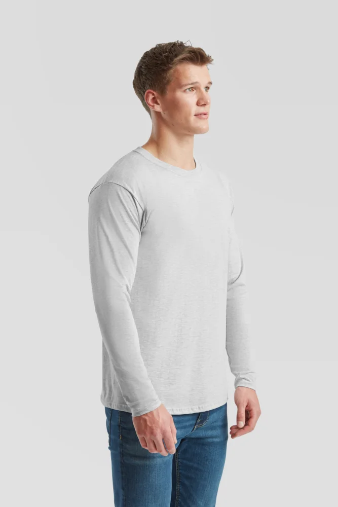 Schweres Herren T-Shirt langarm