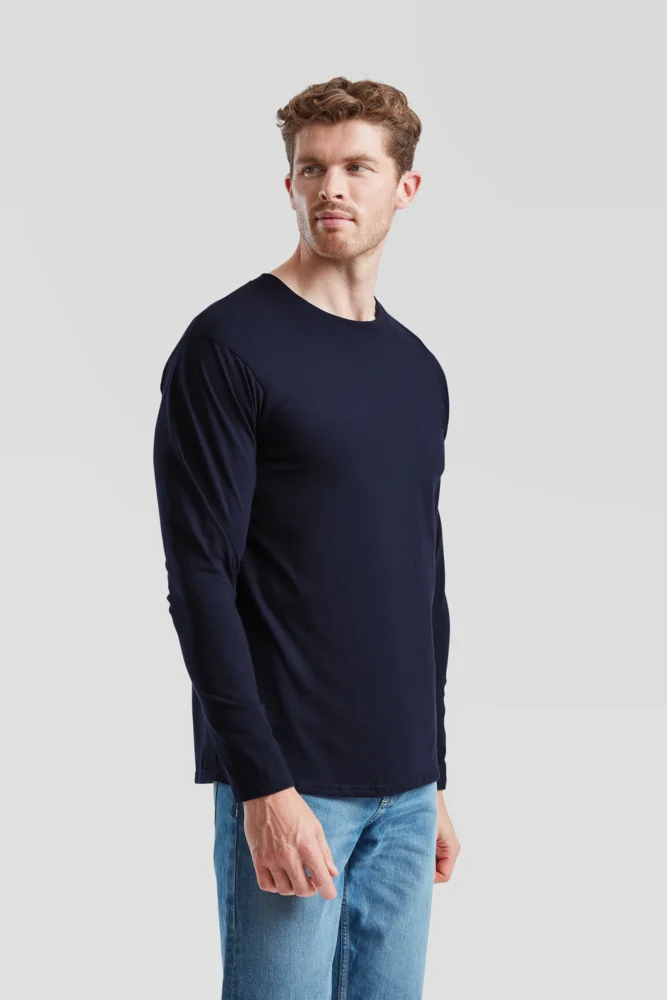 Schweres Herren T-Shirt langarm