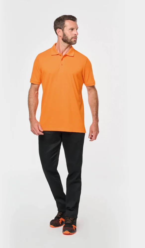 Heavy Men's Workwear Piqué Polo