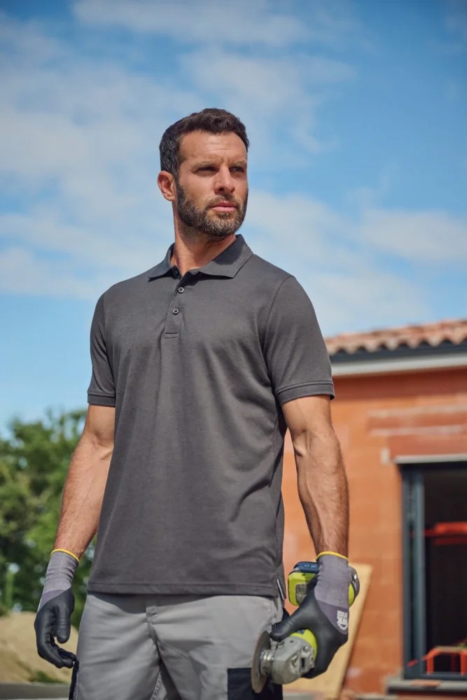 Heavy Men's Workwear Piqué Polo
