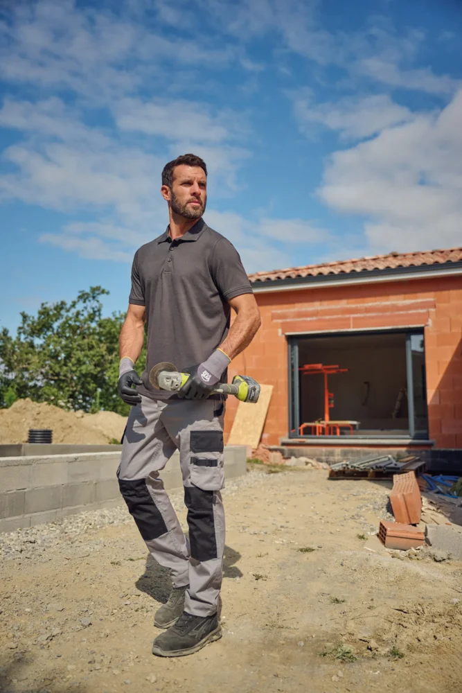 Heavy Men's Workwear Piqué Polo