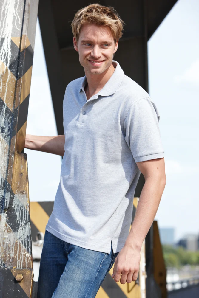 Heavy Men's Workwear Piqué Polo