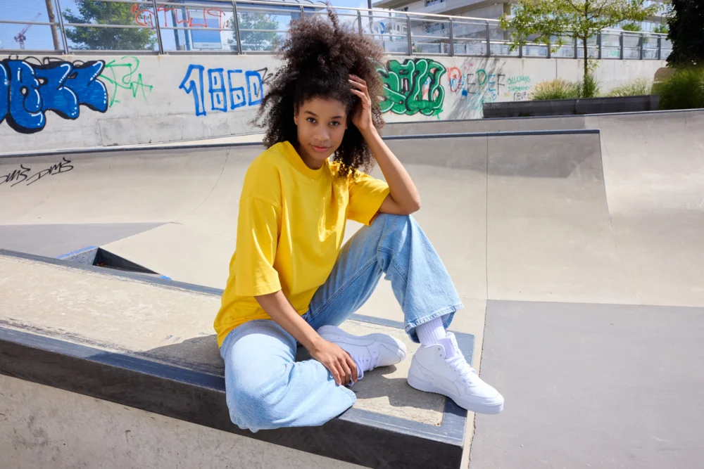 Schweres Oversize Bio T-Shirt