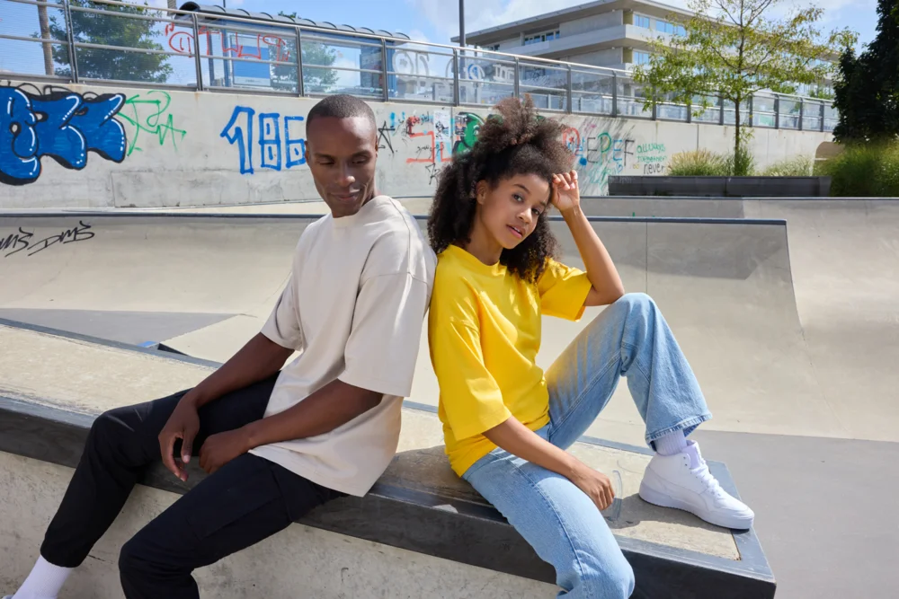 Schweres Oversize Bio T-Shirt