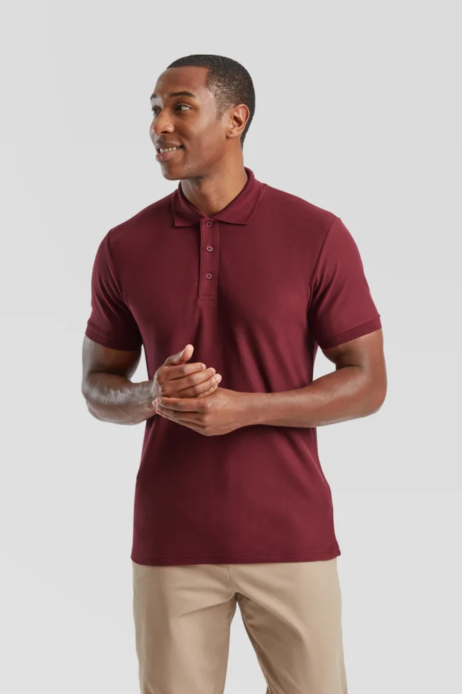 Schweres Piqué Polo