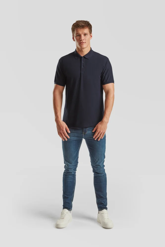 Schweres Piqué Polo