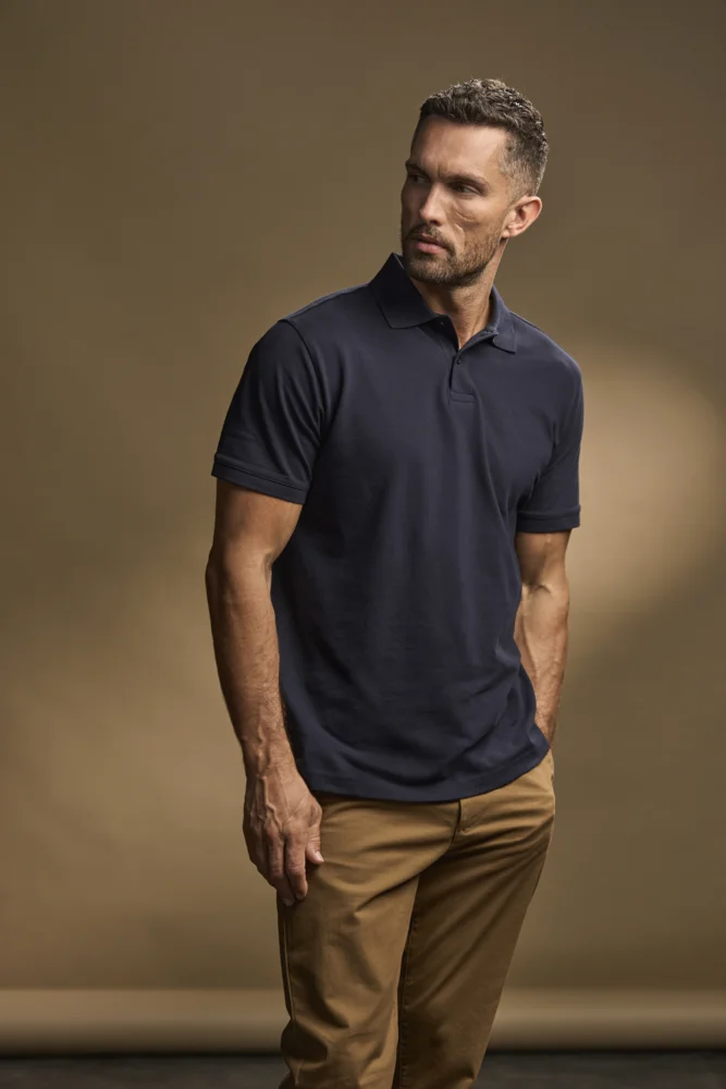 Schweres Piqué Polo