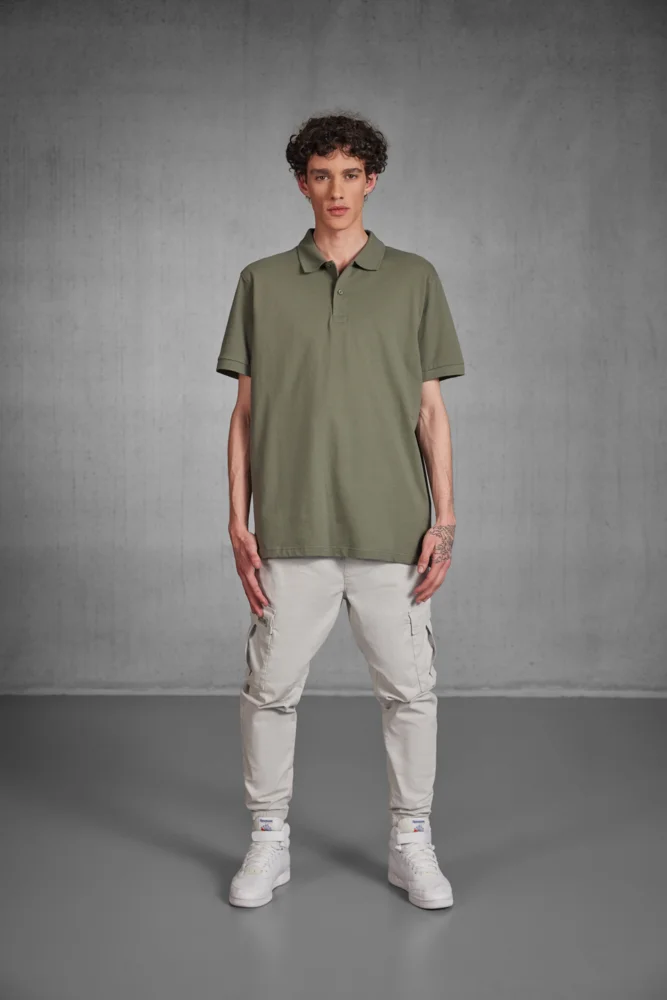 Schweres Piqué Polo