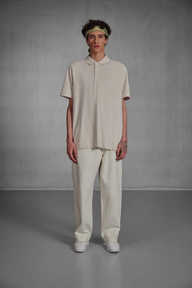 Schweres Piqué Polo