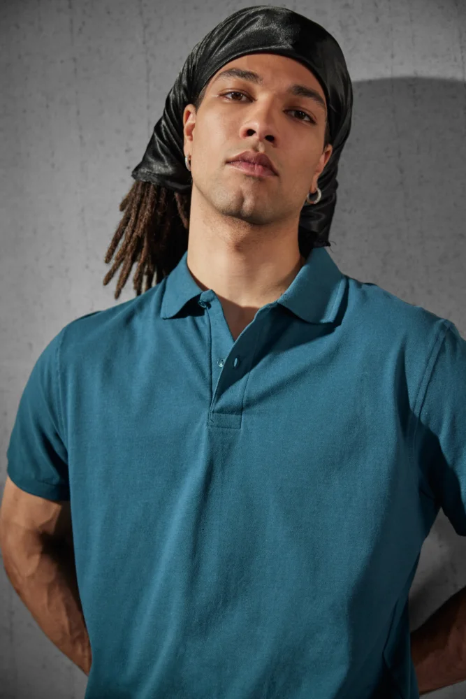 Schweres Piqué Polo