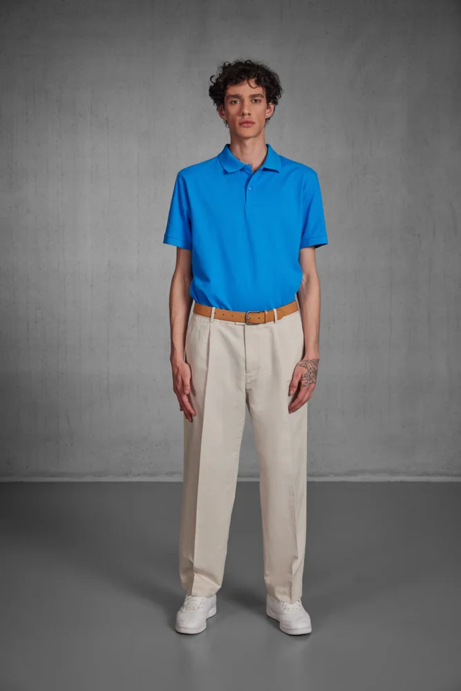 Schweres Piqué Polo