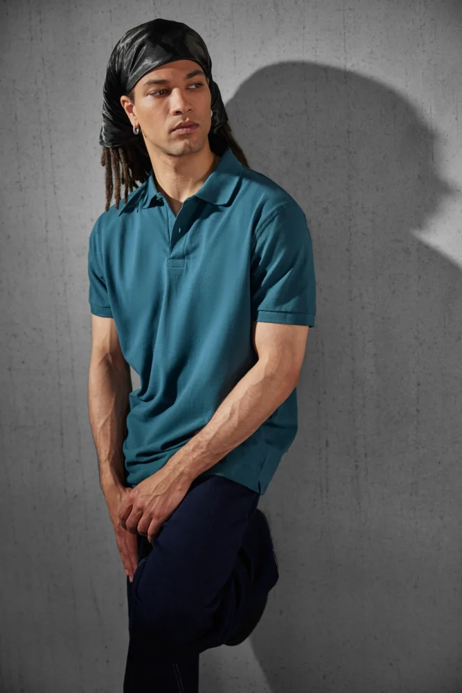 Schweres Piqué Polo