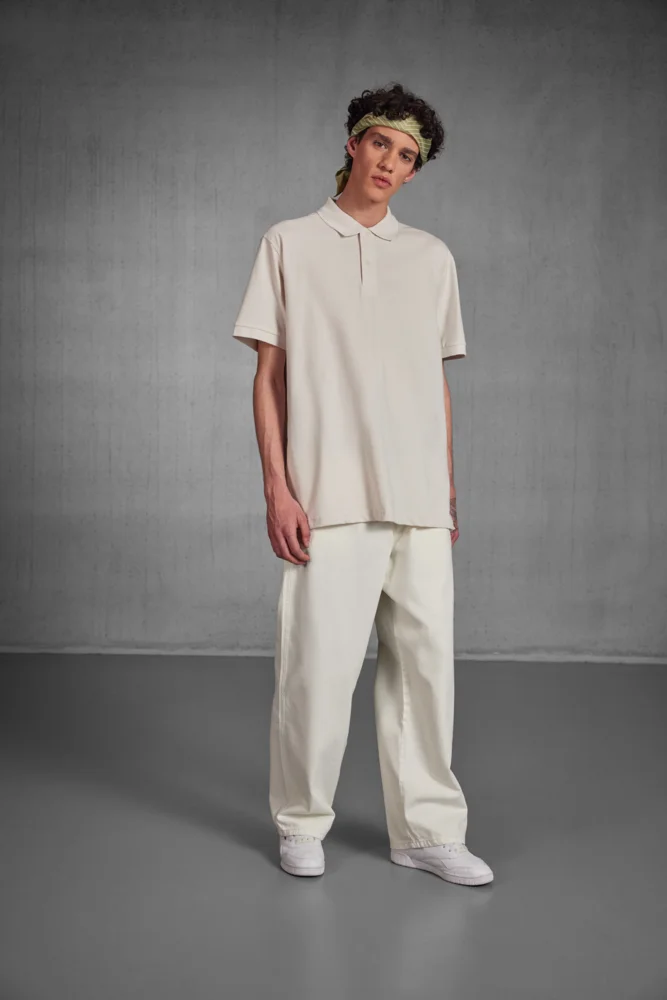 Schweres Piqué Polo