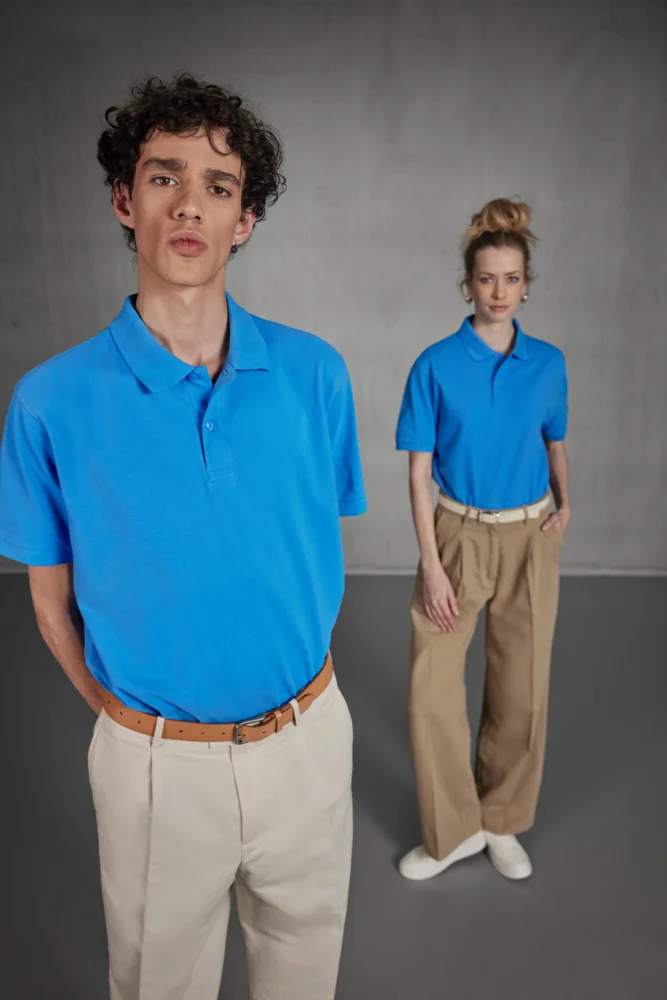 Schweres Piqué Polo