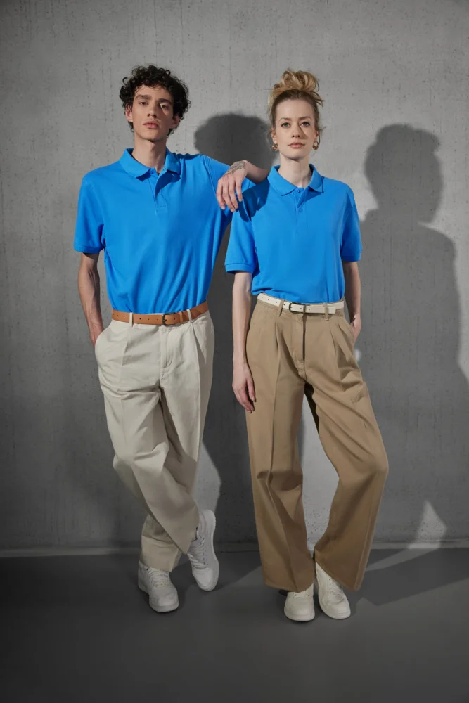 Schweres Piqué Polo