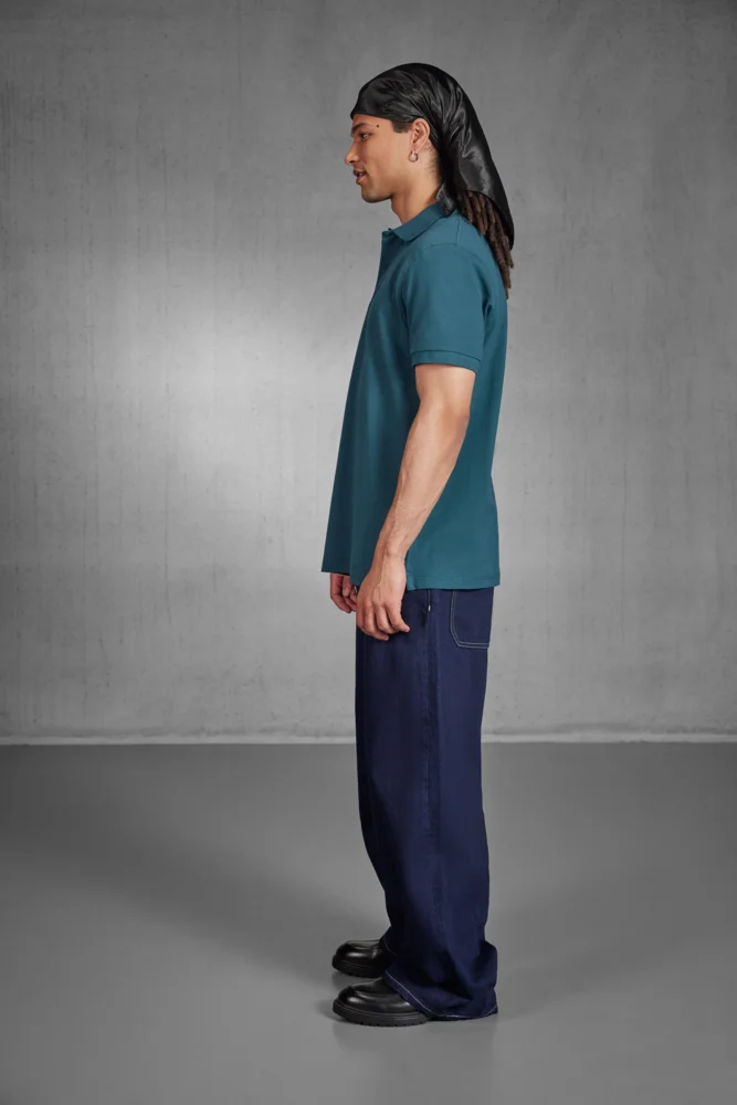 Schweres Piqué Polo
