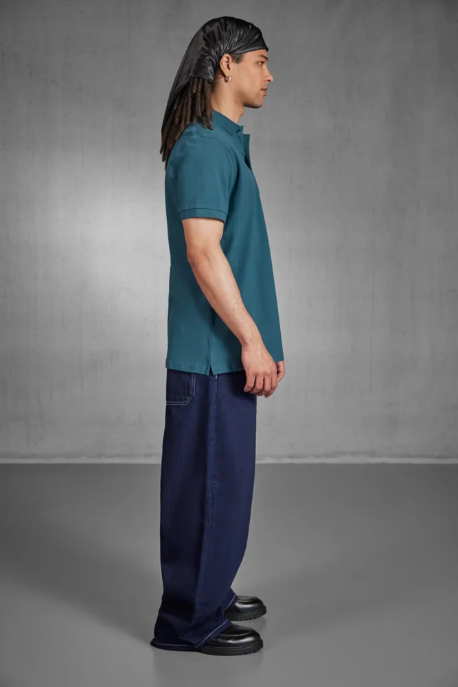 Schweres Piqué Polo