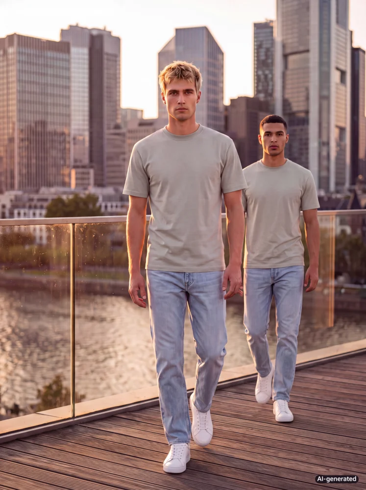 Schweres T-Shirt "Authentic"