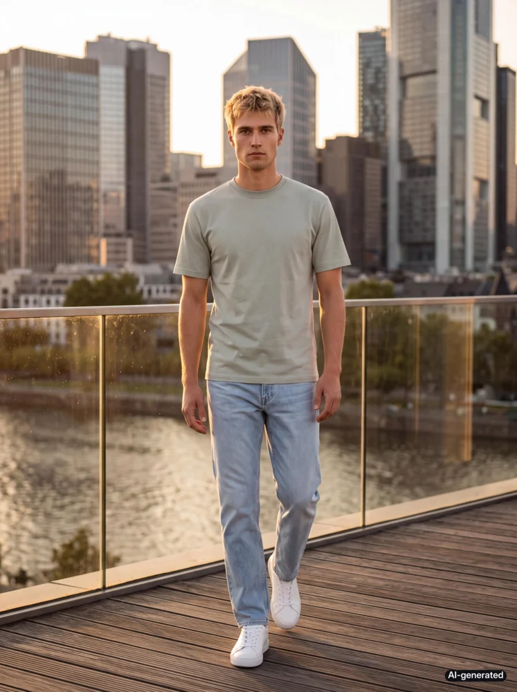 Schweres T-Shirt "Authentic"