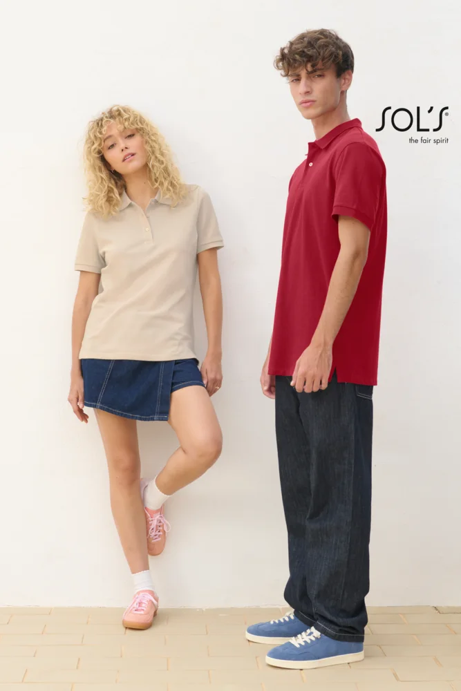 Schweres Unisex Piqué Polo