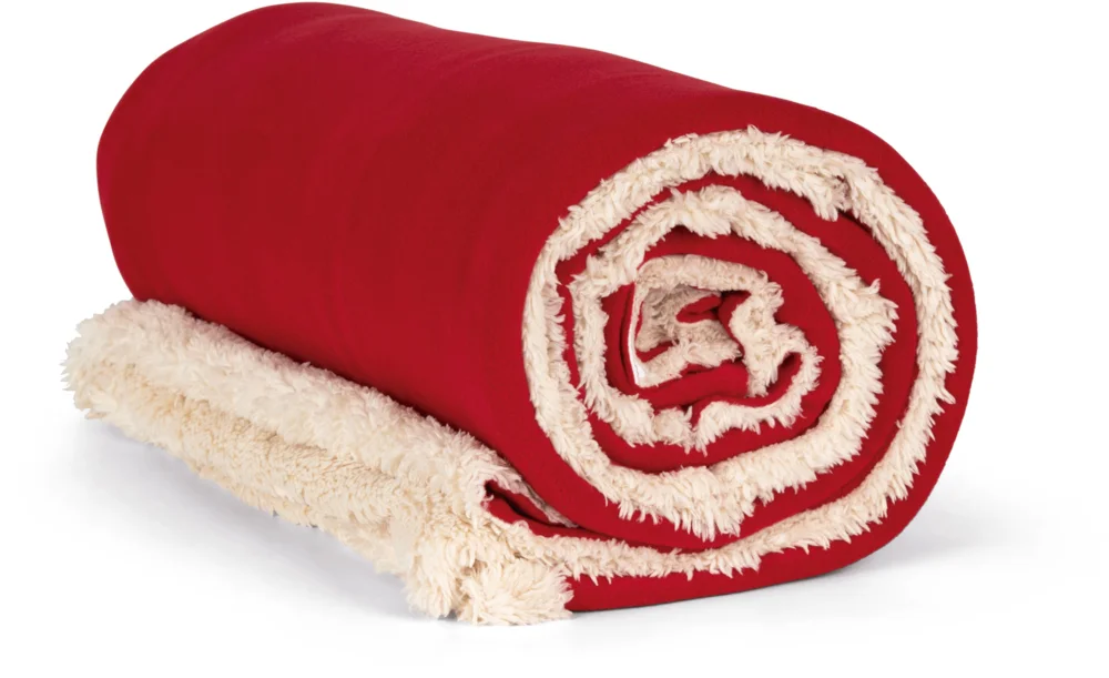 Sherpa Fleece Decke