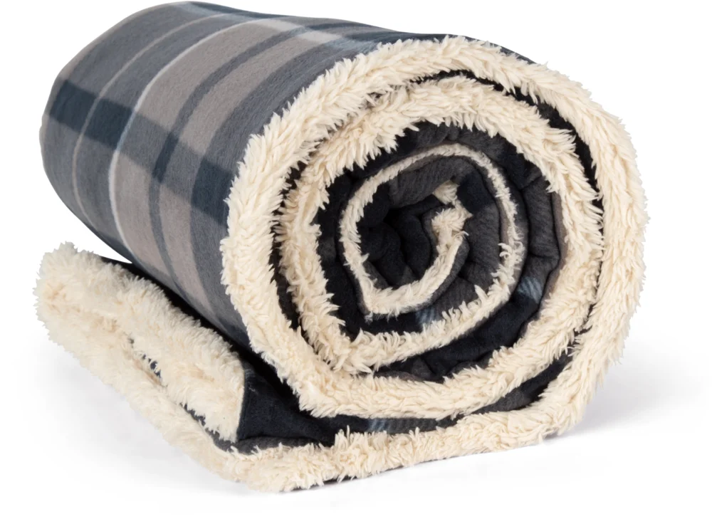 Sherpa Fleece Decke