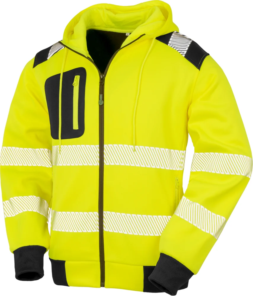 Safety Hooded Sweat Jacket