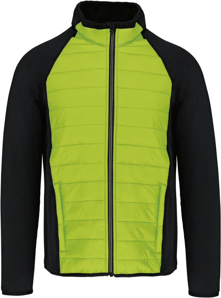 Sportliche Hybrid Stretch Jacke