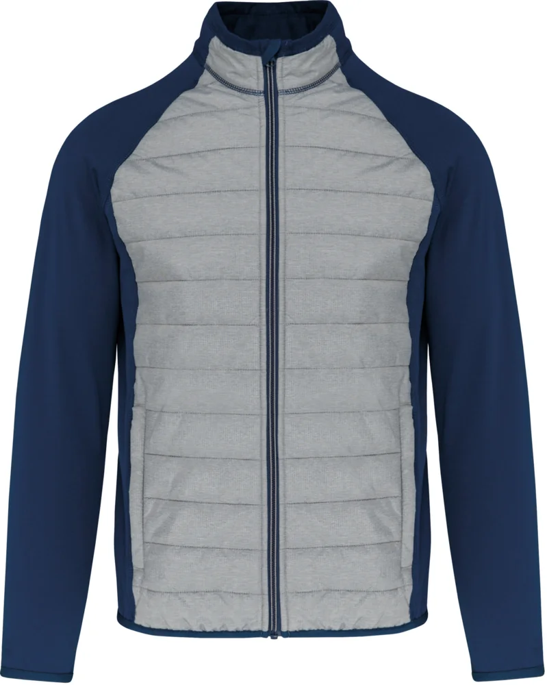 Sportliche Hybrid Stretch Jacke