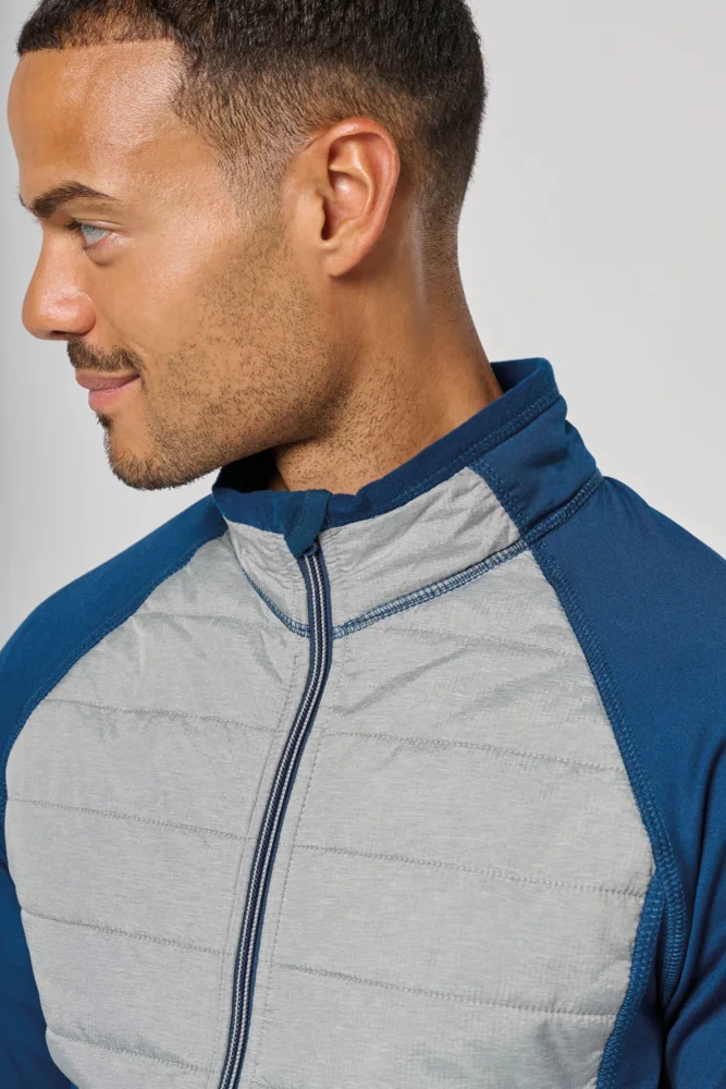 Sportliche Hybrid Stretch Jacke