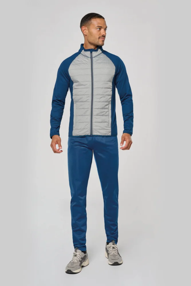 Sportliche Hybrid Stretch Jacke
