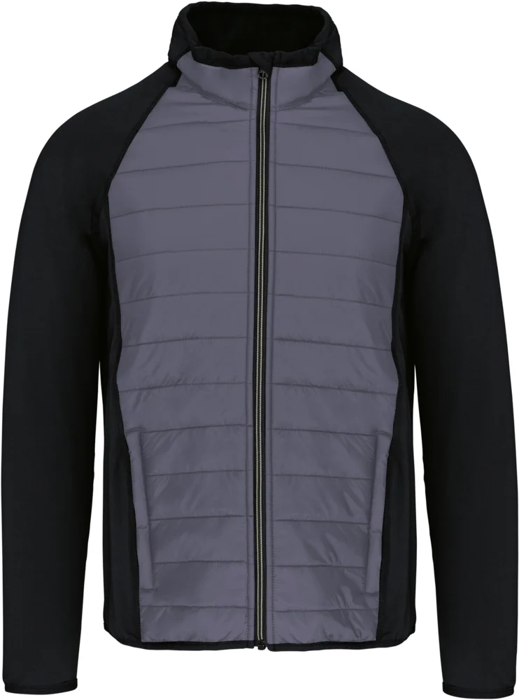 Sportliche Hybrid Stretch Jacke