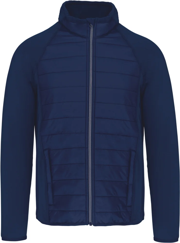 Sportliche Hybrid Stretch Jacke
