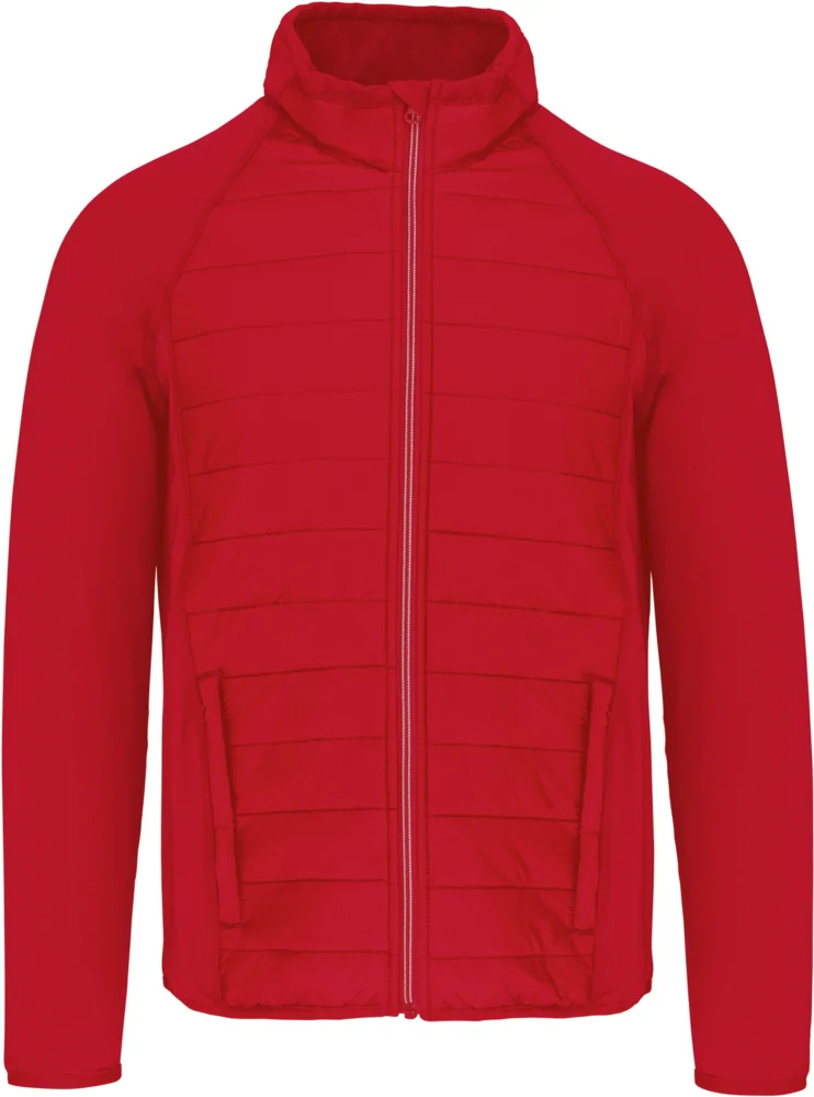 Sportliche Hybrid Stretch Jacke