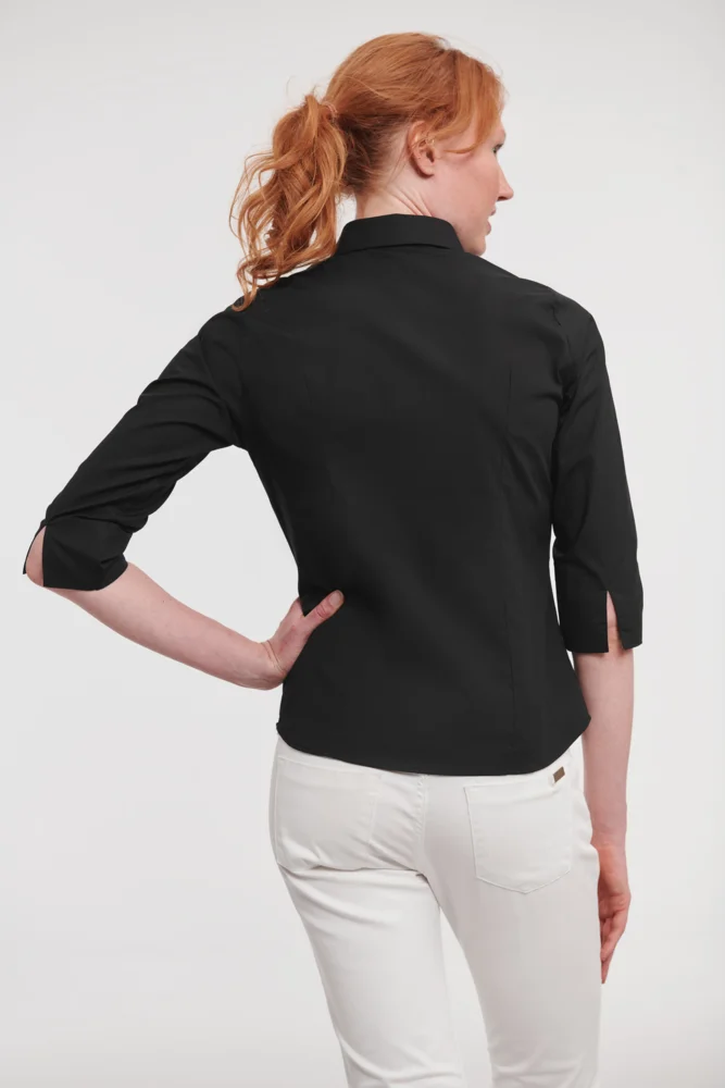 Stretch Bluse 3/4 Arm
