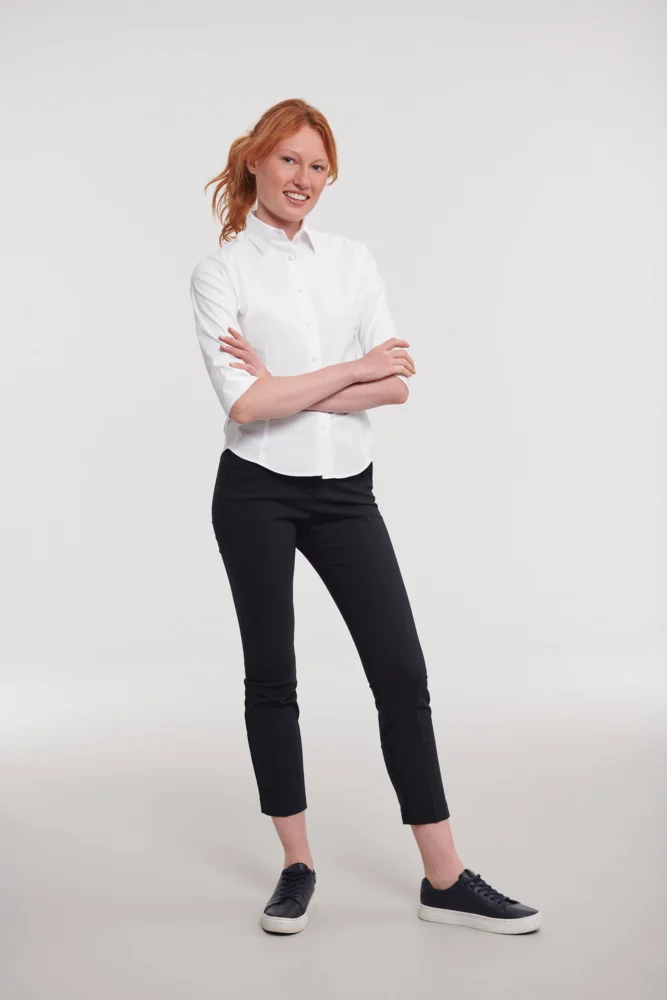 Stretch Bluse 3/4 Arm