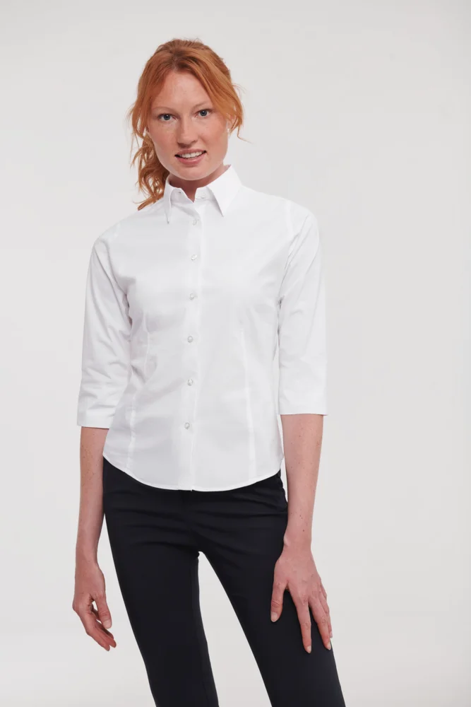 Stretch Bluse 3/4 Arm