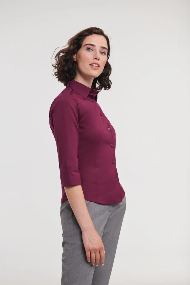 Stretch Bluse 3/4 Arm