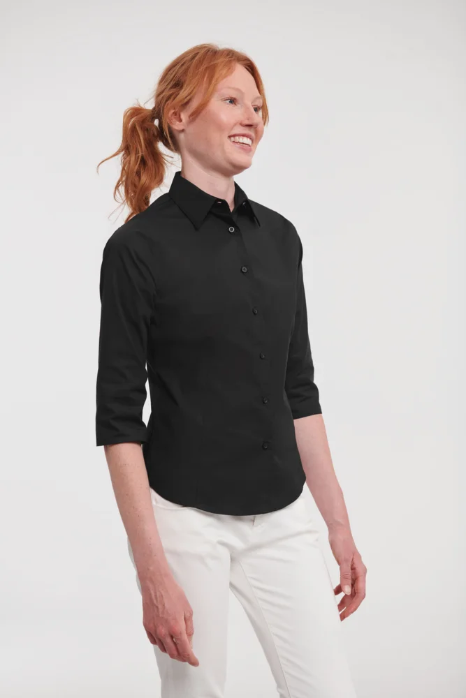 Stretch Bluse 3/4 Arm