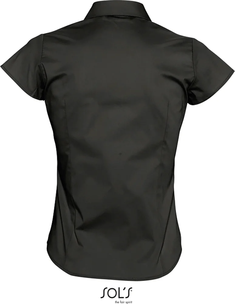 Stretch Bluse kurzarm